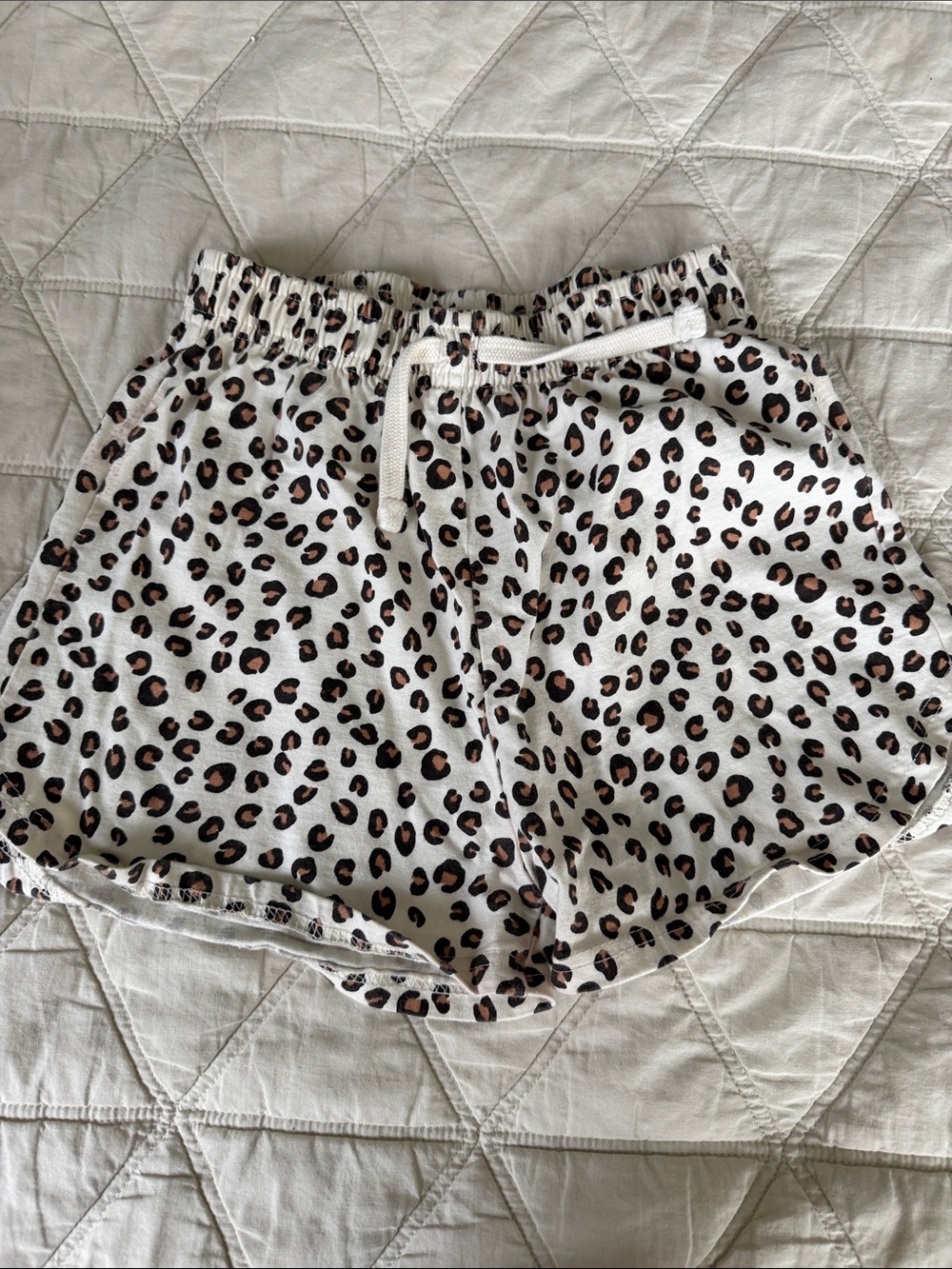 Zara Leopard Shorts